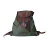 Mochila lona kaki