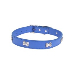 Collar perro huesitos 24 - 33 cm.